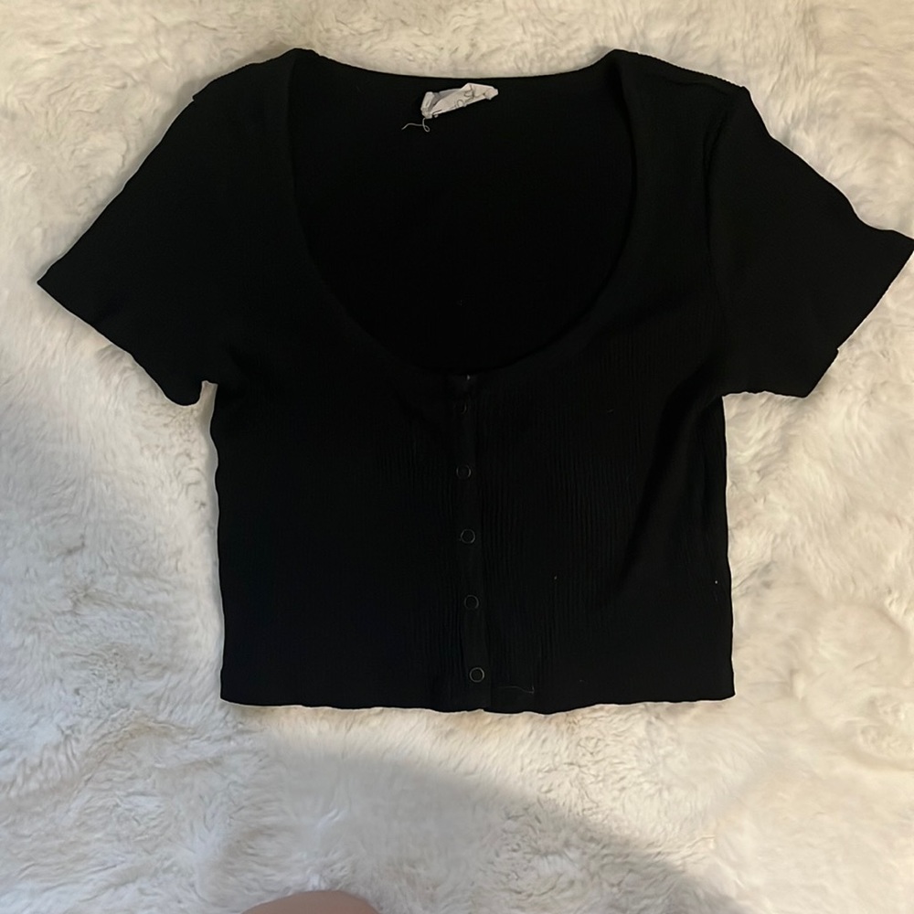 Hanna öberg x fit jeans crop top